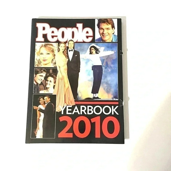 People Magazine Yearbook 2010 Celebrity Michael Jackson Taylor Swift Hardcover - Picture 1 of 2